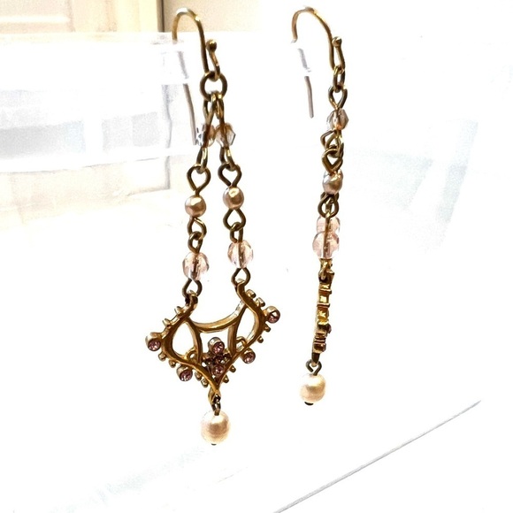 Simple chandelier earrings - Picture 1 of 3